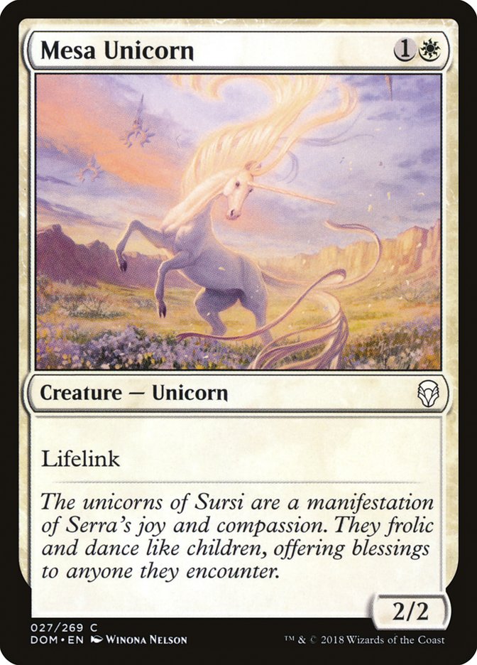 Mesa Unicorn [Dominaria] | I Want That Stuff Brandon