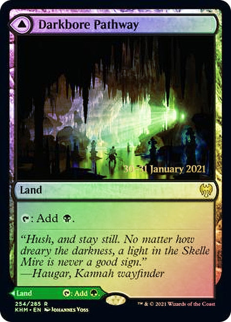 Darkbore Pathway // Slitherbore Pathway [Kaldheim Prerelease Promos] | I Want That Stuff Brandon