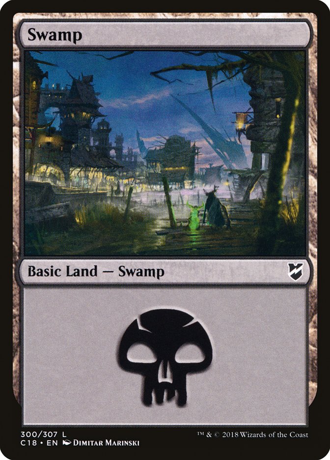 Swamp (300) [Commander 2018] | I Want That Stuff Brandon