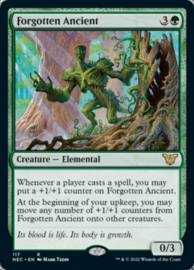 Forgotten Ancient [Kamigawa: Neon Dynasty Commander] | I Want That Stuff Brandon