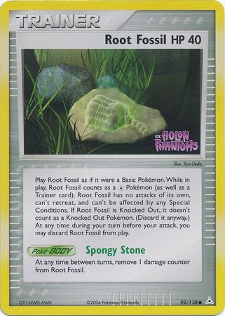 Root Fossil (93/110) (Stamped) [EX: Holon Phantoms] | I Want That Stuff Brandon