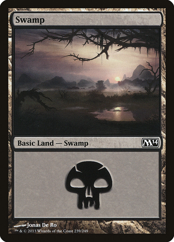 Swamp (239) [Magic 2014] | I Want That Stuff Brandon