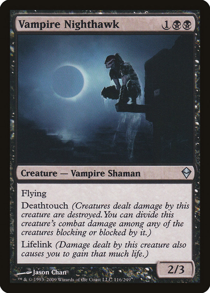 Vampire Nighthawk [Zendikar] | I Want That Stuff Brandon