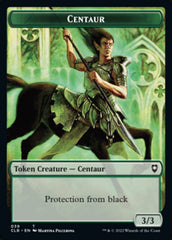 Horror // Centaur Double-Sided Token [Commander Legends: Battle for Baldur's Gate Tokens] | I Want That Stuff Brandon