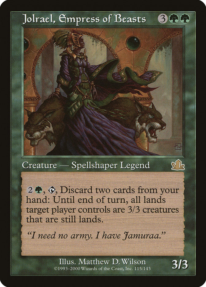 Jolrael, Empress of Beasts [Prophecy] | I Want That Stuff Brandon
