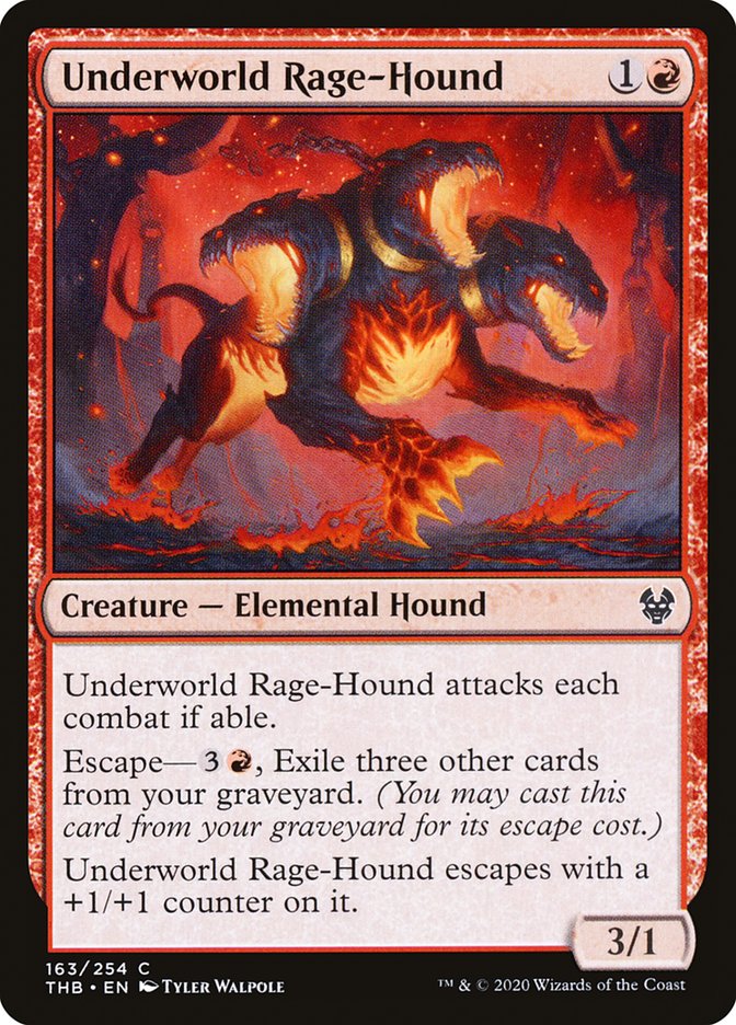 Underworld Rage-Hound [Theros Beyond Death] | I Want That Stuff Brandon