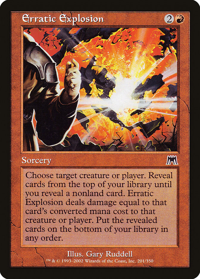 Erratic Explosion [Onslaught] | I Want That Stuff Brandon
