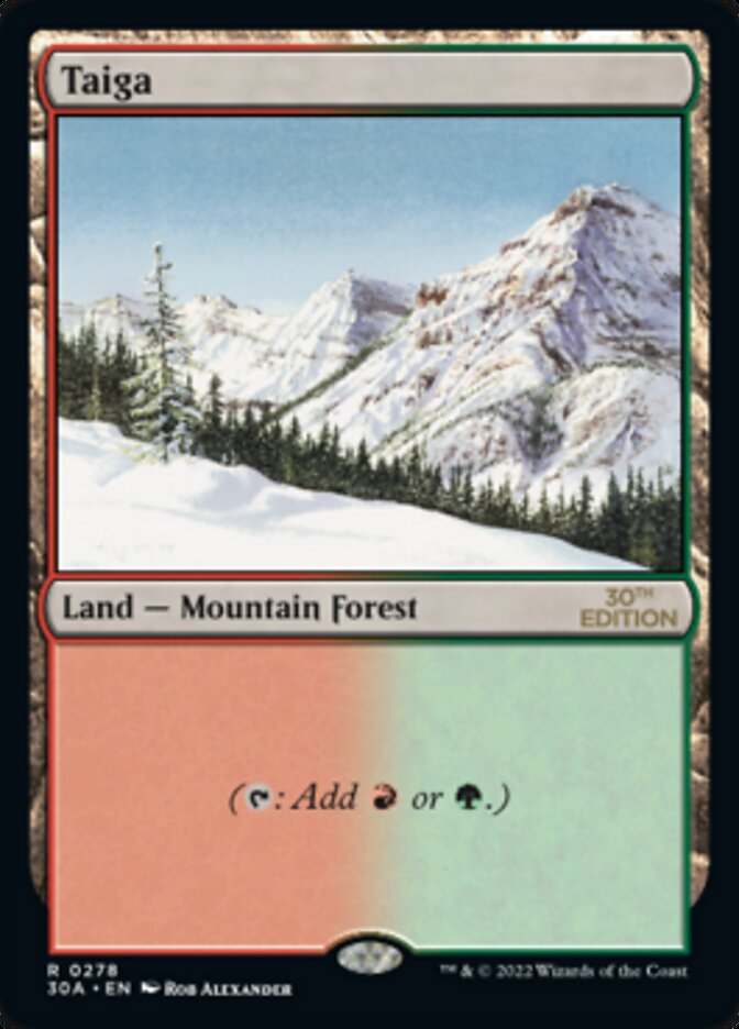 Taiga [30th Anniversary Edition] | I Want That Stuff Brandon