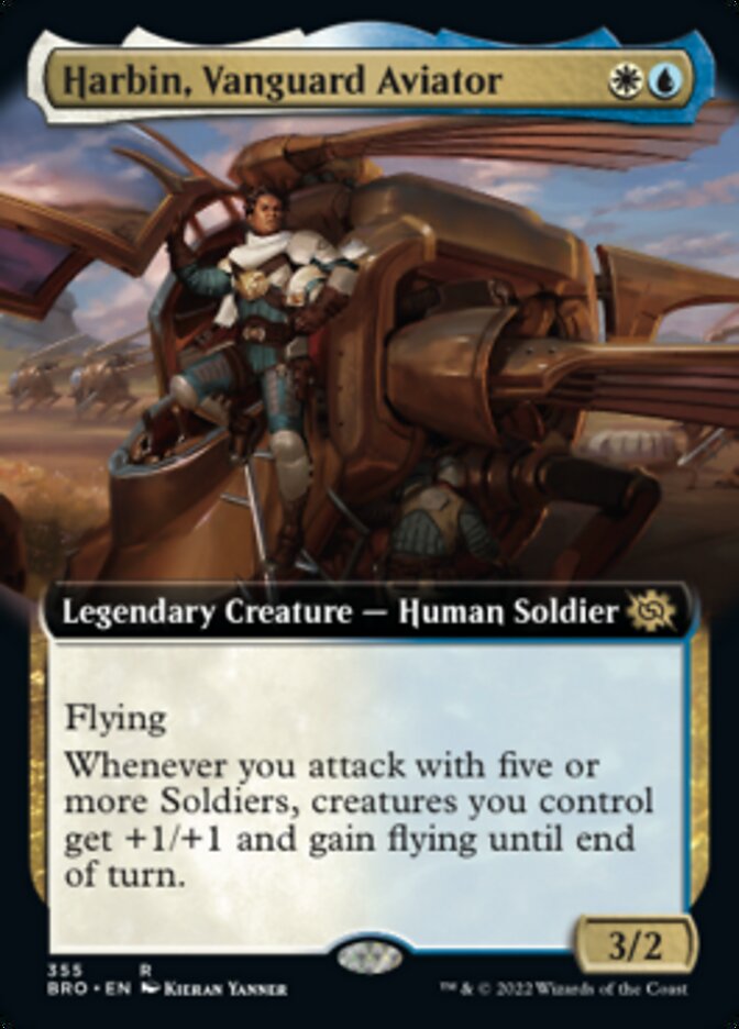 Harbin, Vanguard Aviator (Extended Art) [The Brothers' War] | I Want That Stuff Brandon