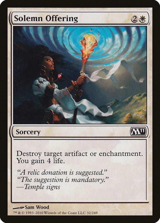 Solemn Offering [Magic 2011] | I Want That Stuff Brandon