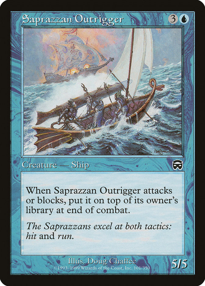 Saprazzan Outrigger [Mercadian Masques] | I Want That Stuff Brandon