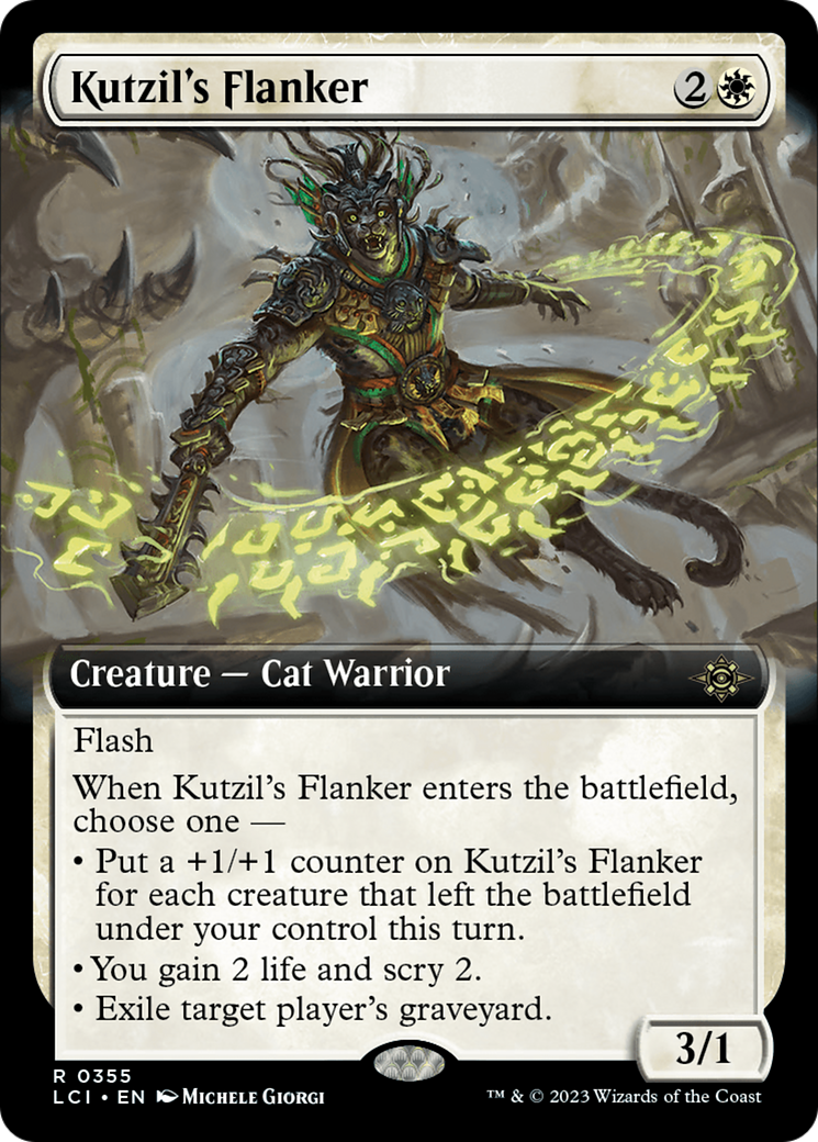 Kutzil's Flanker (Extended Art) [The Lost Caverns of Ixalan] | I Want That Stuff Brandon