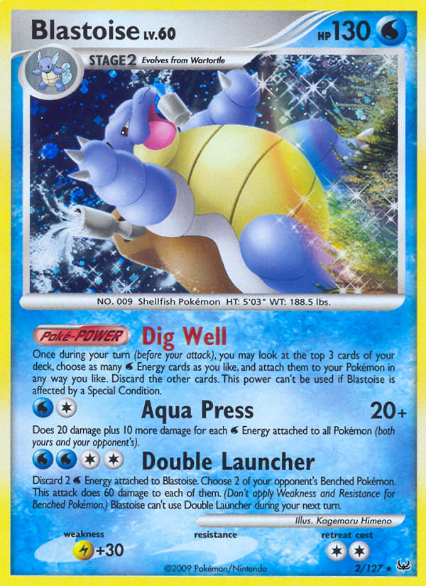 Blastoise (2/127) [Platinum: Base Set] | I Want That Stuff Brandon