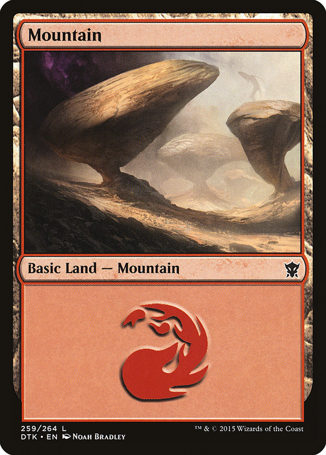 Mountain (259) [Dragons of Tarkir] | I Want That Stuff Brandon