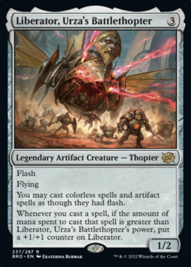 Liberator, Urza's Battlethopter [The Brothers' War] | I Want That Stuff Brandon