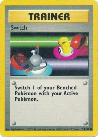 Switch (95/102) [Base Set Unlimited] | I Want That Stuff Brandon