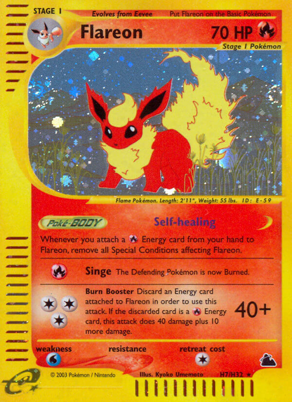 Flareon (H7/H32) [Skyridge] | I Want That Stuff Brandon