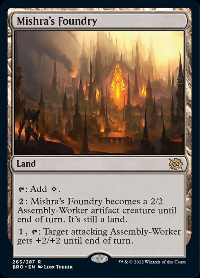 Mishra's Foundry [The Brothers' War] | I Want That Stuff Brandon