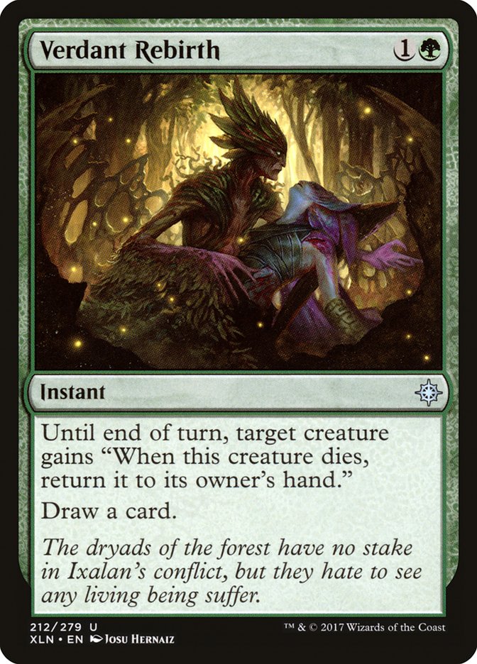 Verdant Rebirth [Ixalan] | I Want That Stuff Brandon