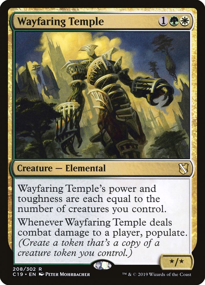 Wayfaring Temple [Commander 2019] | I Want That Stuff Brandon