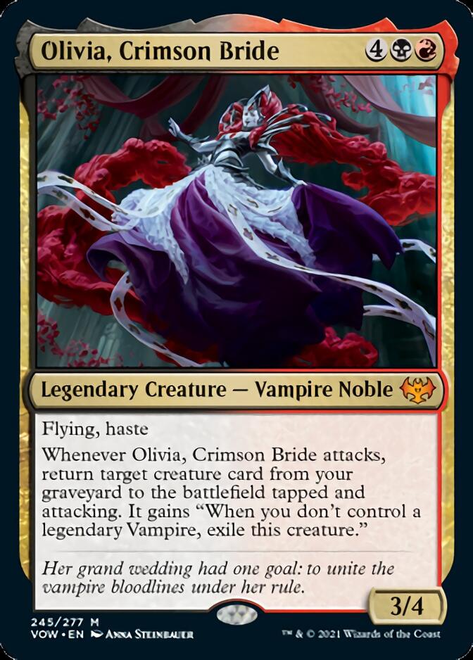 Olivia, Crimson Bride [Innistrad: Crimson Vow] | I Want That Stuff Brandon