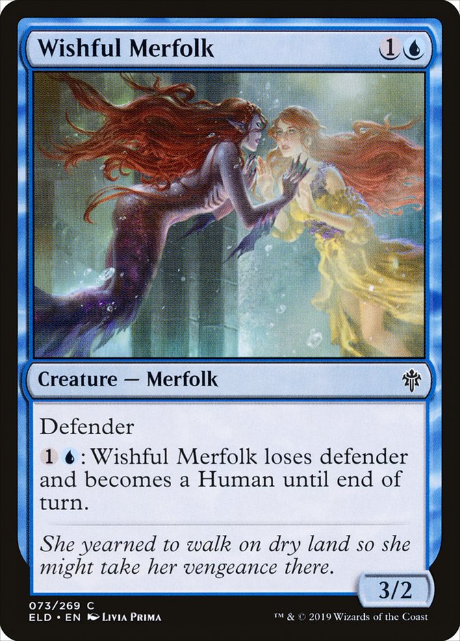 Wishful Merfolk [Throne of Eldraine] | I Want That Stuff Brandon
