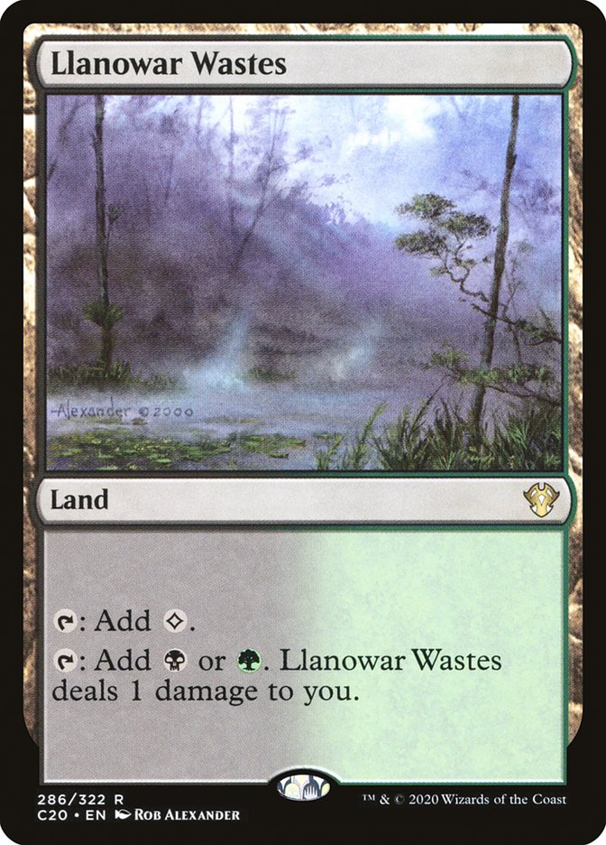 Llanowar Wastes [Commander 2020] | I Want That Stuff Brandon