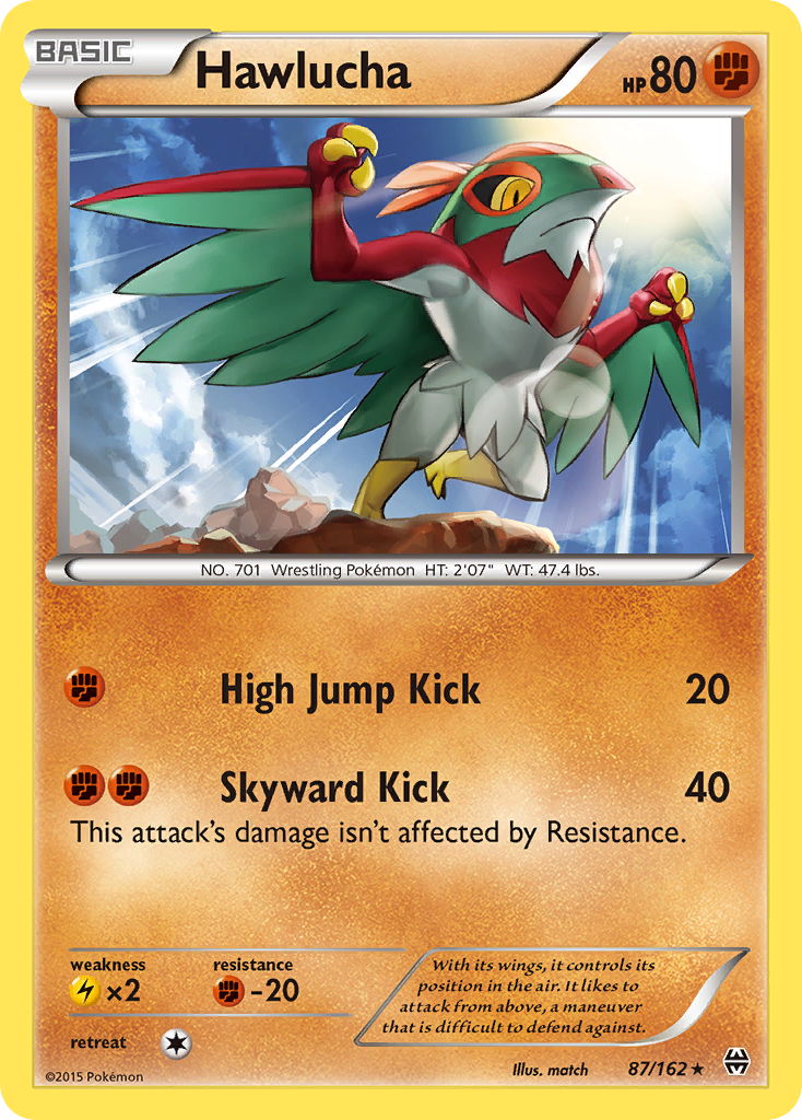 Hawlucha (87/162) [XY: BREAKthrough] | I Want That Stuff Brandon