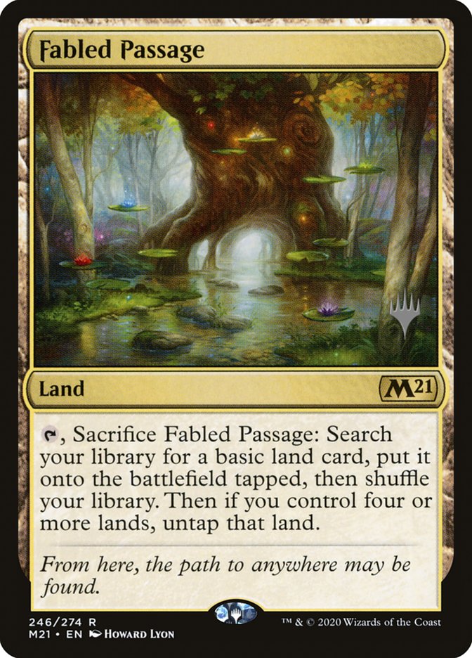 Fabled Passage (Promo Pack) [Core Set 2021 Promos] | I Want That Stuff Brandon