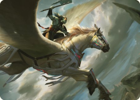 Cleaving Skyrider Art Card [Dominaria United Art Series] | I Want That Stuff Brandon