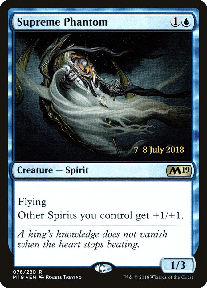 Supreme Phantom [Core Set 2019 Prerelease Promos] | I Want That Stuff Brandon