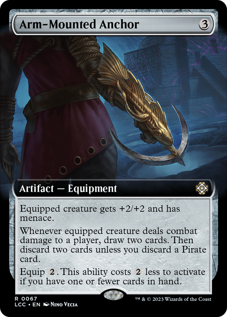 Arm-Mounted Anchor (Extended Art) [The Lost Caverns of Ixalan Commander] | I Want That Stuff Brandon