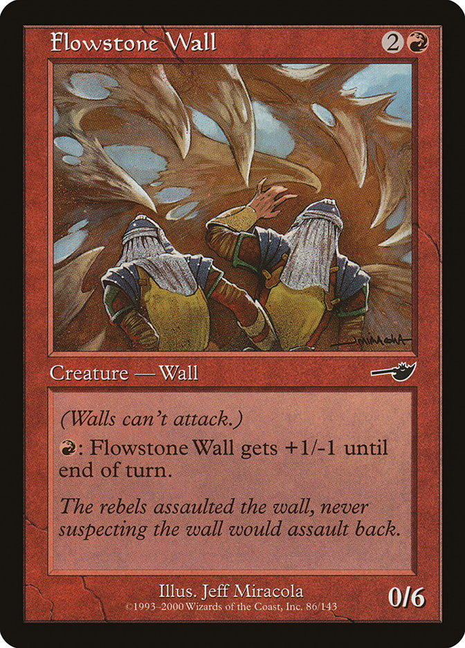 Flowstone Wall [Nemesis] | I Want That Stuff Brandon