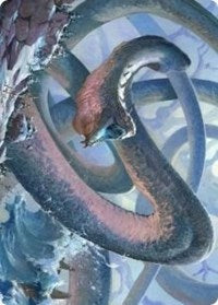 Koma, Cosmos Serpent 1 Art Card [Kaldheim Art Series] | I Want That Stuff Brandon