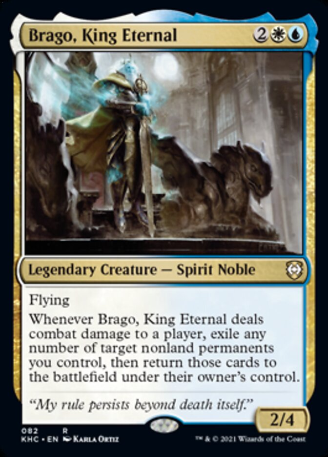 Brago, King Eternal [Kaldheim Commander] | I Want That Stuff Brandon