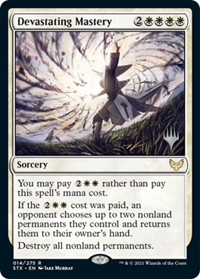 Devastating Mastery (Promo Pack) [Strixhaven: School of Mages Promos] | I Want That Stuff Brandon