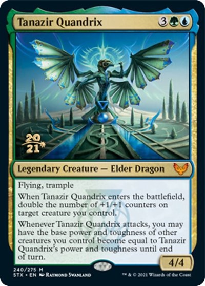 Tanazir Quandrix [Strixhaven: School of Mages Prerelease Promos] | I Want That Stuff Brandon