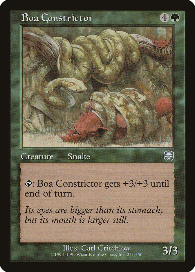 Boa Constrictor [Mercadian Masques] | I Want That Stuff Brandon