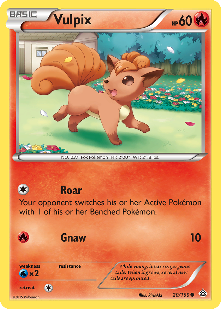 Vulpix (20/160) [XY: Primal Clash] | I Want That Stuff Brandon