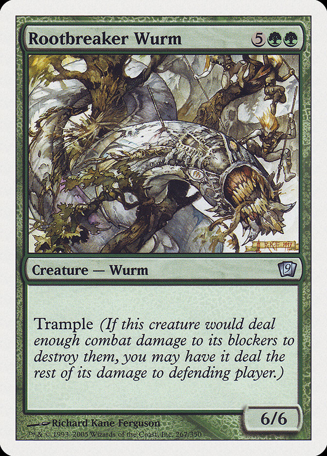 Rootbreaker Wurm [Ninth Edition] | I Want That Stuff Brandon