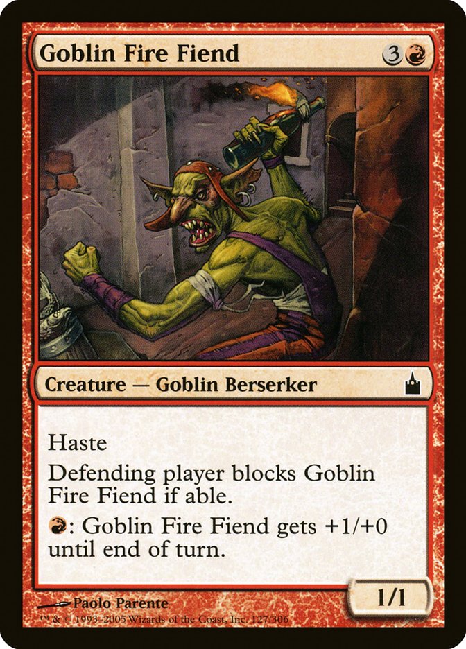 Goblin Fire Fiend [Ravnica: City of Guilds] | I Want That Stuff Brandon