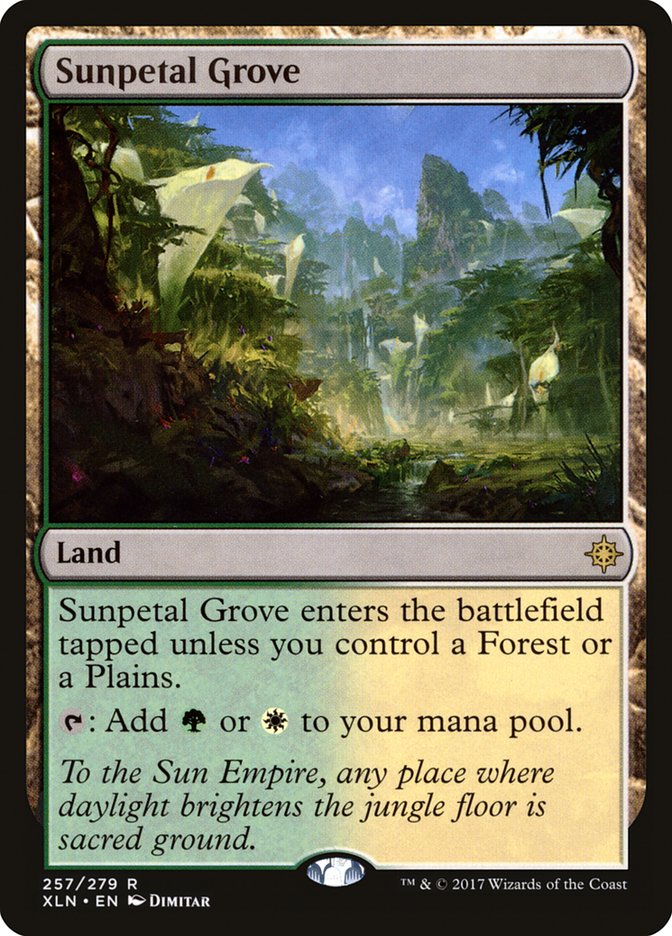 Sunpetal Grove [Ixalan] | I Want That Stuff Brandon