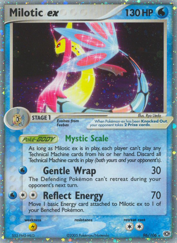 Milotic ex (96/106) [EX: Emerald] | I Want That Stuff Brandon