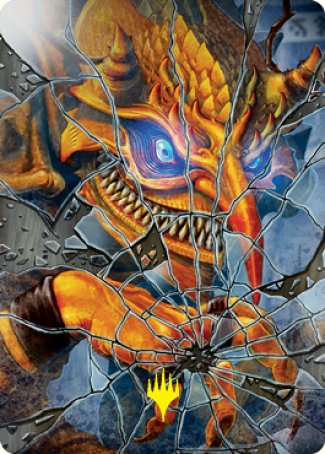 Reflection of Kiki-Jiki Art Card (Gold-Stamped Signature) [Kamigawa: Neon Dynasty Art Series] | I Want That Stuff Brandon