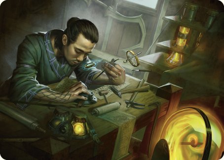 Renowned Weaponsmith Art Card [Commander Masters Art Series] | I Want That Stuff Brandon