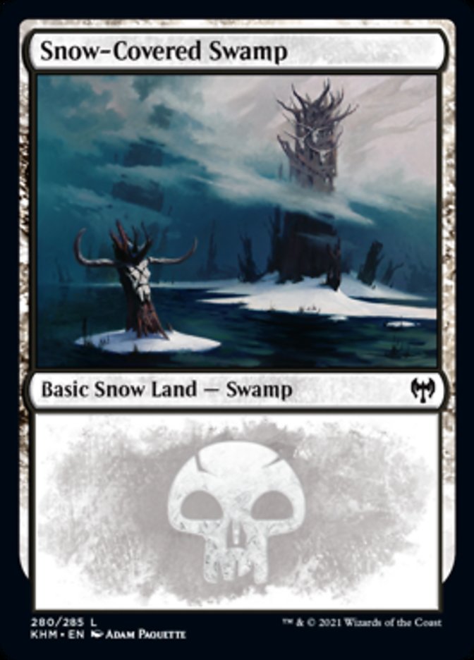 Snow-Covered Swamp (280) [Kaldheim] | I Want That Stuff Brandon