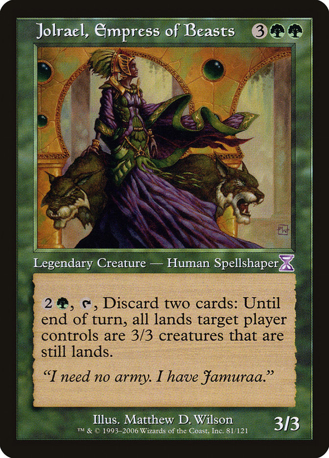 Jolrael, Empress of Beasts [Time Spiral Timeshifted] | I Want That Stuff Brandon