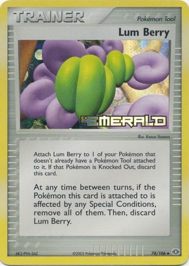 Lum Berry (78/106) (Stamped) [EX: Emerald] | I Want That Stuff Brandon