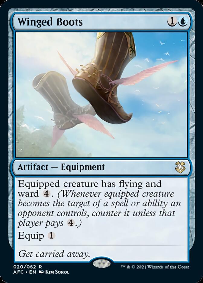 Winged Boots [Dungeons & Dragons: Adventures in the Forgotten Realms Commander] | I Want That Stuff Brandon