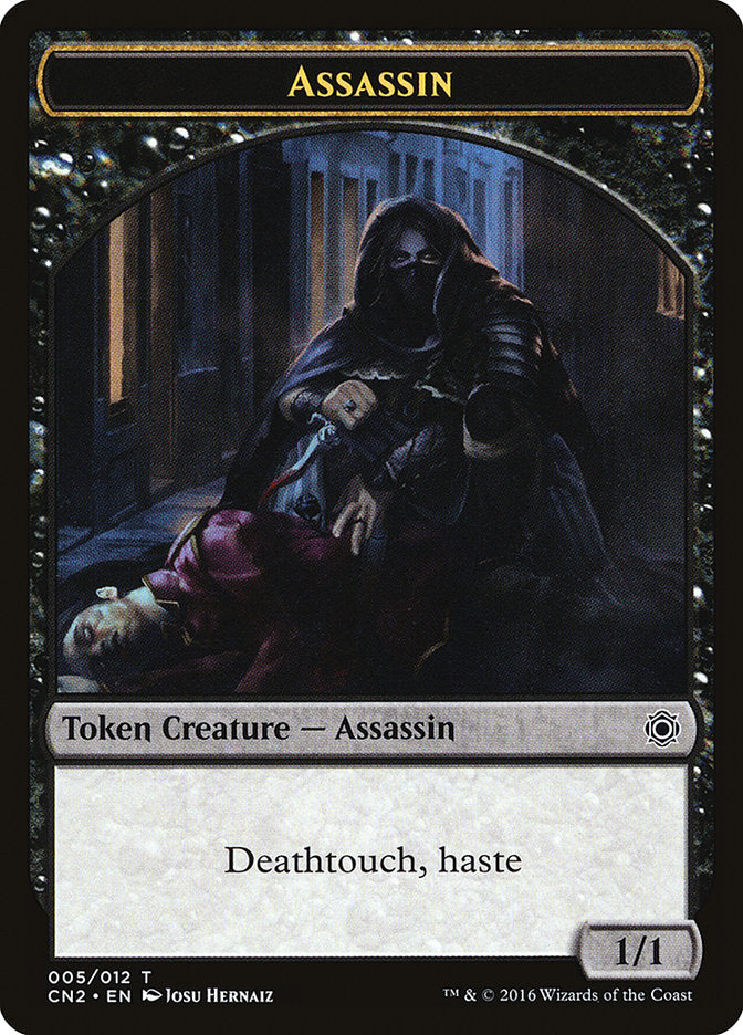 Assassin Token [Conspiracy: Take the Crown Tokens] | I Want That Stuff Brandon